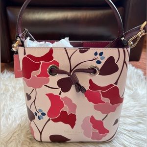 Kate Spade Eva Nouveau Bloom small top zip satchel/purse
